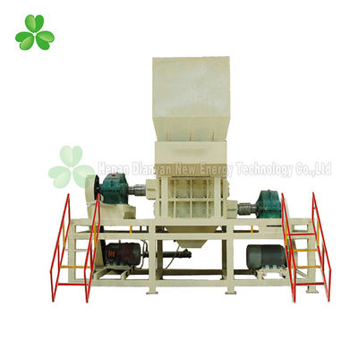 चीन लकड़ी डबल शाफ्ट श्रेडर मशीन बिग टोक़ कम शोर 37 × 2 किलोवाट बिजली आपूर्तिकर्ता